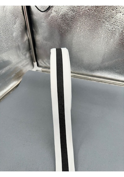 Paşateks 4 Cm Grogren Şerit -5 Metre-beyaz