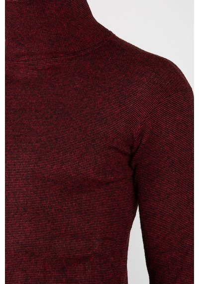 Erkek 2'li Paket Bordo Lacivert Kırçıllı Balıkçı Yaka Boğazlı Slim Fit Kazak Bordo Lacivert Erkek 2'li Paket Bordo Lacivert Kırçıllı Balıkçı Yaka Boğazlı Slim Fit Kazak Bordo Lacivert