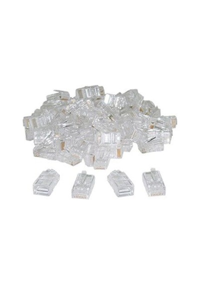 100 Adet Rj45 Konnektör 100 Adet Cat5 Konnektör