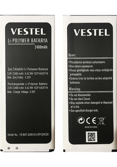Vestel Uyumlu Venüs V3 5570 A Kalite Pil Batarya Gns26138348