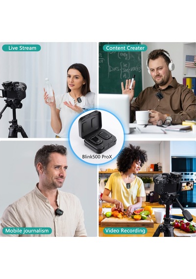Saramonic Blink500 Prox B1 Dslr Kamera Akıllı Telefonlar İçin Kablosuz Yaka Mikrofonu