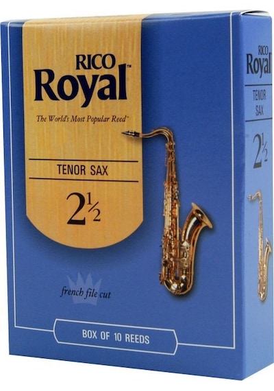 Rico Royal Rkb Tenor Saxophone (box Of 10) 3 Tenor Saksofon Kamış