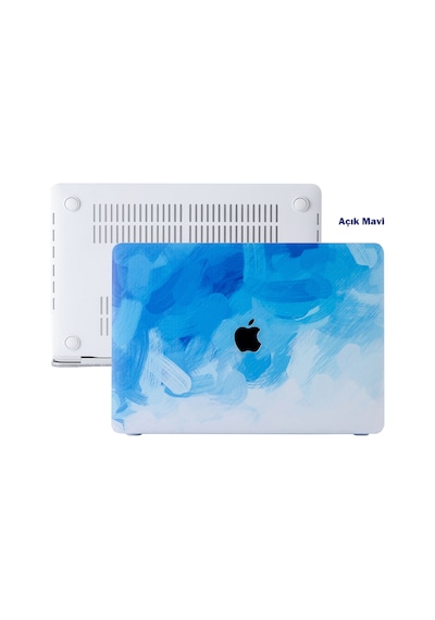 Apple Uyumlu MacBook Air Kılıf M1 HardCase Touch ID A1932 A2179 A2337 Paint02