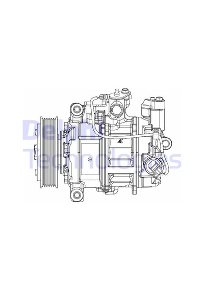 Delphi Klima Kompresörü Bmw F20 F21 F30 F31 F35 Delphı Cs20504 64529222308