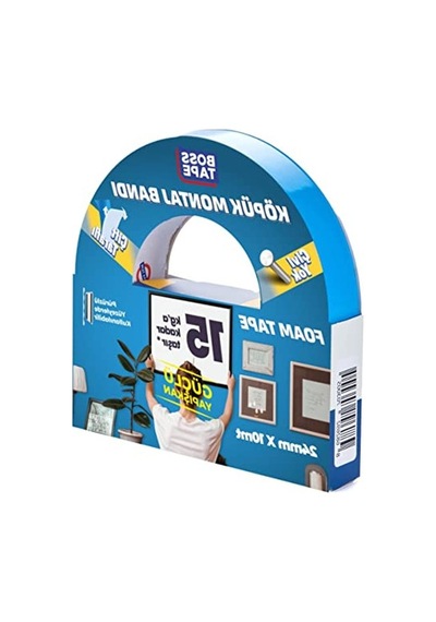 Çift Taraflı Köpük Bant, 24 Mm X 10m Ölçüsü İle Güçlü Yapışkanlı