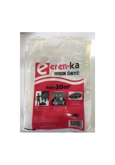 Hışır Örtü Boyacı Naylonu Eşya Zemin Koruma 20 M2 4x5 Metre