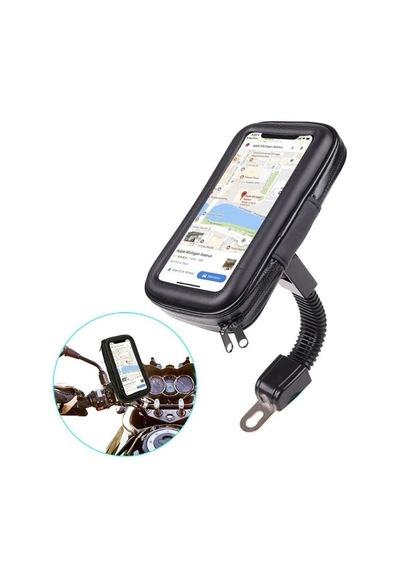 Su Geçirmez Motosiklet Scooter Telefon Standı Dokunmatik Ekranlı Bisiklet Tutucu Belirtilmemiş