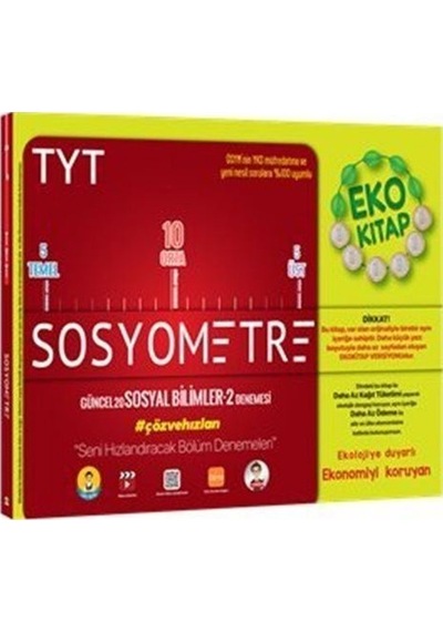 TYT Sosyometre Eko -  Tonguç Kampüs