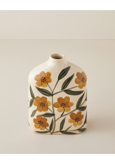 English Home Laurel Seramik Vazo 24 Cm Multicolor Multicolor