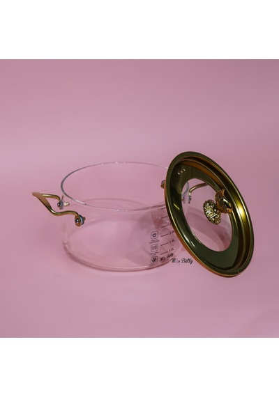 Bellisima Cam Tencere 3,5 Lt Şeffaf
