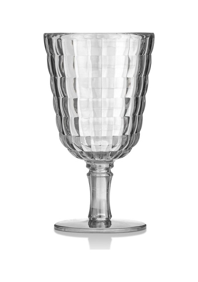 Akrilik Şeffaf Tekli Kadeh & Su Meşrubat Kahve Yanı Bardağı 450 ml ( Cam Değildir )