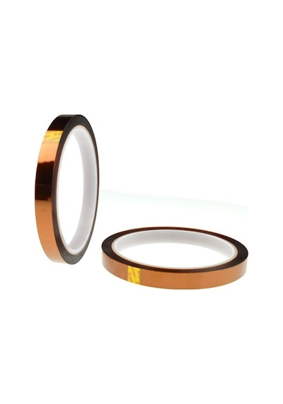 Kapton Tape Yanmaz Bant 10 Mm 30 Metre