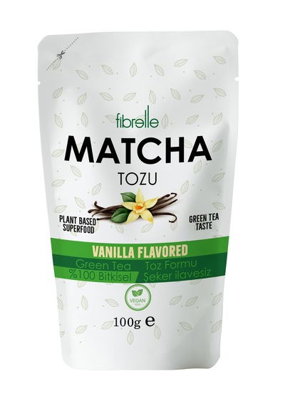 Fibrelle Matcha Vanilya Aromalı 100g
