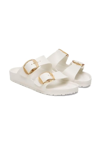Terlik Kadın 1029651 Birkenstock Arızona Eva Bıg Buckle Eggshell Krem