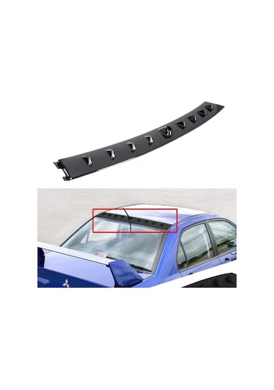 Mitsubishi Lancer 2004 - 2008 Uyumlu Votex Cam Üstü Plastik