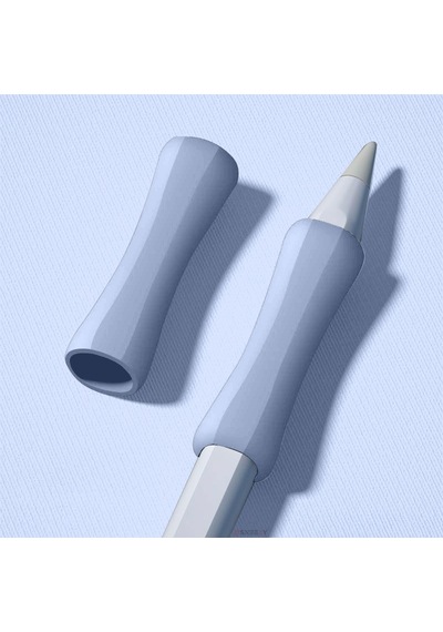 Apple Pencil 1-2 Nesil Pro Usb-c Uyumlu Soft Yumuşak Silikon Kalem Tutucu Zarif Ve Rahat Kullanım Lavanta