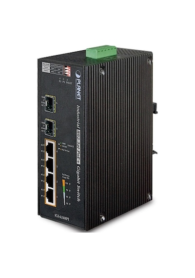 Planet Pl-Igs-624Hpt Endüstriyel Tip Yönetilemeyen Poe+ Switch I