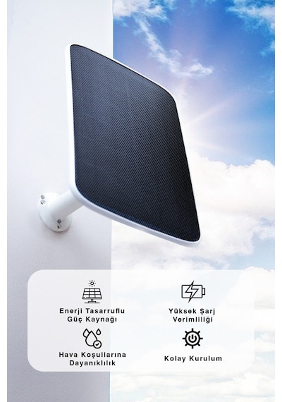 Cs-cmt-d Güneş Enerjili Solar Panel Bc1c, Cb3 Ve Hb8 Uyumlu, Ip65 Su Geçirmez, Esnek Kurulumlu, 4 Metre Kablo Dahil