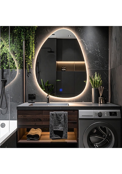 Luno Günışığı Lavabo & Banyo Aynası Dokunmatik Sensörlü 60 X 45
