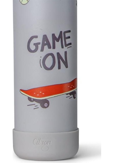 Citron 3 Katmanlı Paslanmaz Çelik Termos Seti 350 Ml - Cool Kid Gri