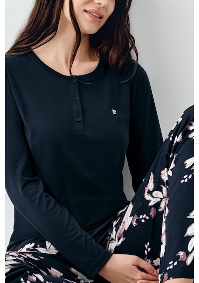 Pierre Cardin Kadın Lacivert Pijama Takımı Pc9107-s-v1 Lacivert