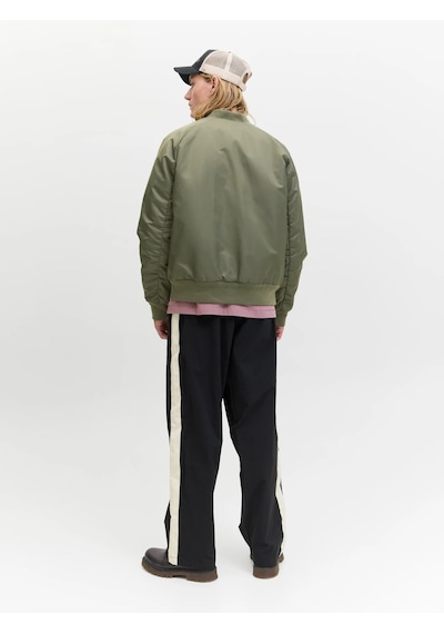 Jack & Jones Jack&jones Jcomotion Erkek Bomber Ceket 12283301 Yeşil