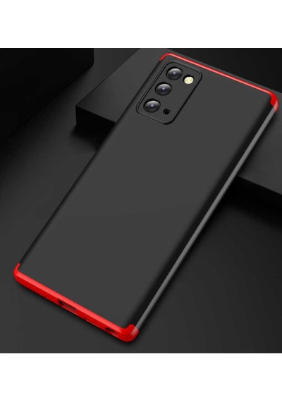 Samsung Galaxy Uyumlu Note 20 Kılıf Zore Ays Kapak-Siyah