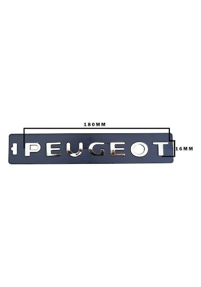Peugeot 301-3008- 508 Bagaj Kaputu Peugeot Yazısı 9678484680 65281270