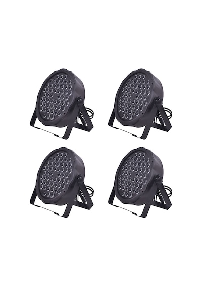Dj Pro Par541 54x3 Watt Full Renkli Flat Led Par 4lü Hazır Paket