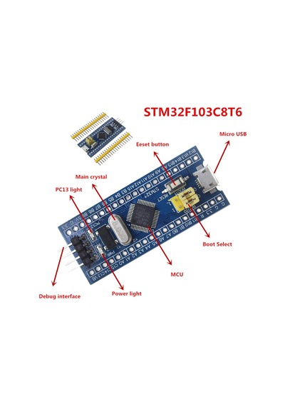 Stm32F103C8T6 Arm Geliştirme Kartı St Chip