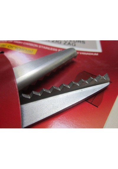 Kai N5350 Plastik Saplı Terzi Sürfile Zigzag Kesim Makası 230Mm