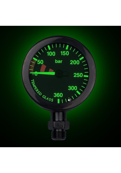 Kraken Gösterge Basınç Ölçer Kapsül Tech 63mm. Pvd Nickel