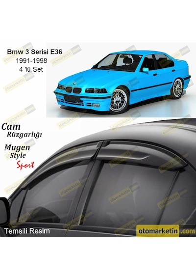 Bmw E36 Mugen Cam Rüzgarlığı 1991-1998