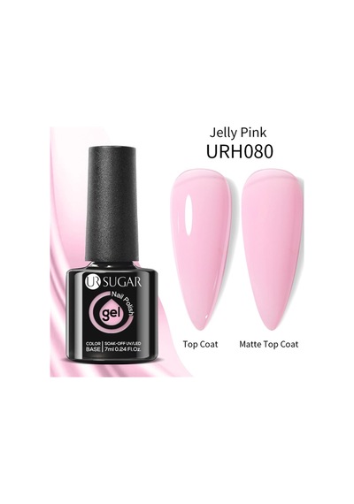 UR SUGAR FRENCH PEMBESİ KALICI OJE 7 ML URH080 JELLY PINK