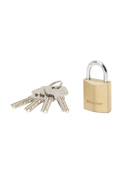 Master Lock 2930eurd Ekstra Kalın Prinç Anahtar Asma Kilit, Altın