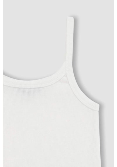 Defacto Coool Fitted Fitilli Kaşkorse Gri Askılı Atlet B1659AX23HSWT32