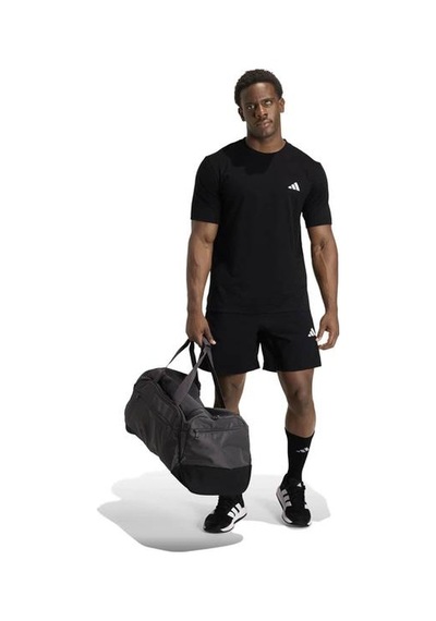 Adidas Workout Essentials Feelready Erkek Siyah Yuvarlak Yaka Tişört Siyah