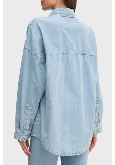 Calvin Klein Bayan Gömlek Lv047c709g X1o İndigo Indigo