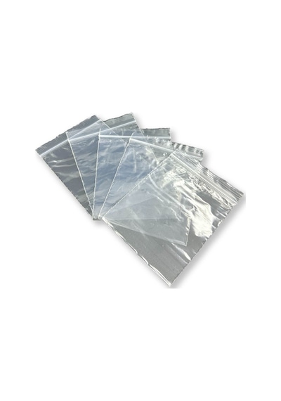 10x12 Cm Şeffaf Kilitli Poşet, Kına, Çerez Ve Kuruyemiş Poşeti, Kilitli Torba 300 Adet