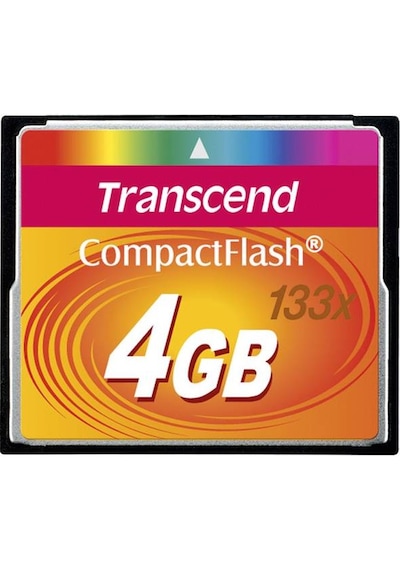 Transcend Standard 133x CompactFlash 4 GB CF Hafıza Kartı