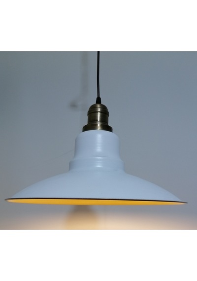 Riolight Retro Beyaz Içi Gold Tekli Meal Sarkıt Çap: 37Cm (538288775)