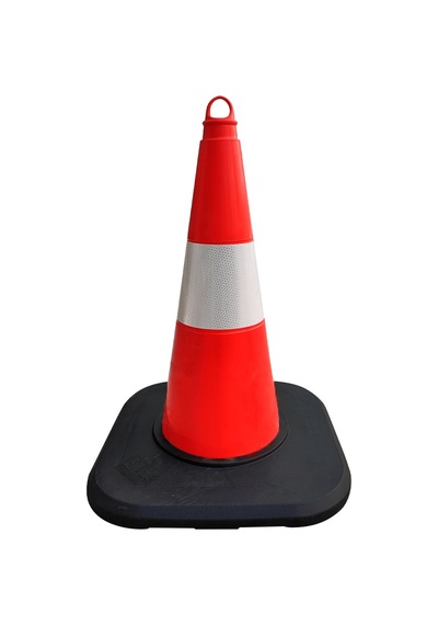 Ağırlıklı Trafik Konisi 50 Cm Tpe