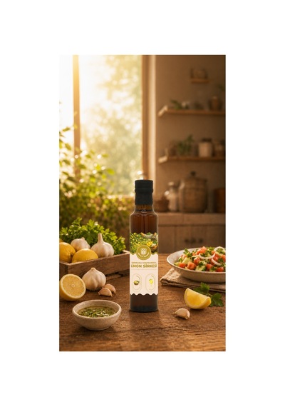 Sarımsaklı Maydanozlu Limon Sirkesi - 250ml - 849369519