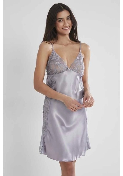 Pierre Cardin 624 Kısa Saten Gecelik 001