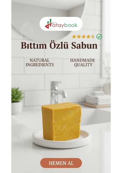 Bıttım Sabunu 1 Adet 100 Gr Doğal
