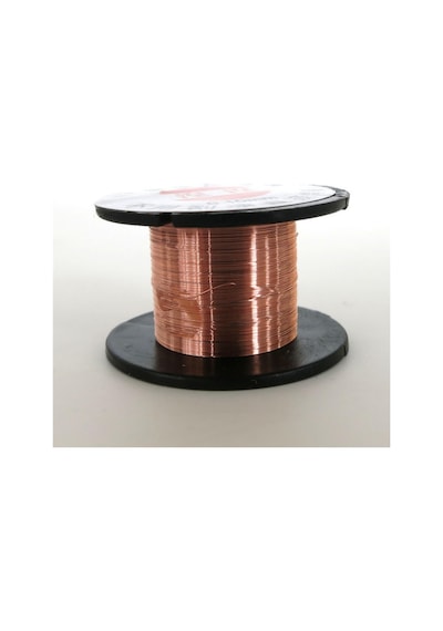 Bakır Yol Çekme Teli Emaye Kaplı Ince Köprü Tel 0.10Mm/15Mt
