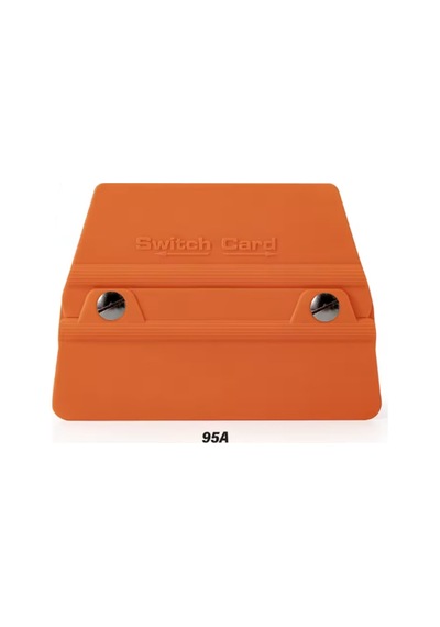 Trobus Teflonlu Ragle Oval Kare Ppf Tph Cam Filmi Uygulama Aparatı 95a Sertlik 10x9 Cm Turuncu