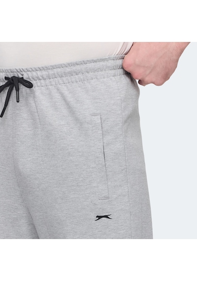 Slazenger JERRY NRM Erkek Cepli Gri Eşofman Altı