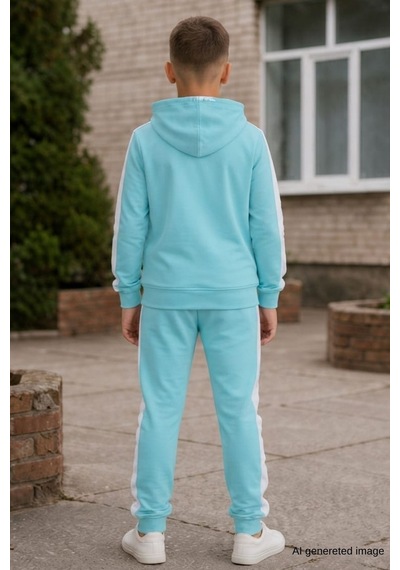 Pina Kids Erkek Çocuk Scuba Potential Kalın Şeritli Kapüşonlu Dalgıç Kumaş Eşofman Takımı Esf7026 Su Yeşili Pina Kids Erkek Çocuk Scuba Potential Kalın Şeritli Kapüşonlu Dalgıç Kumaş Eşofman Takımı Esf7026 Su Yeşili