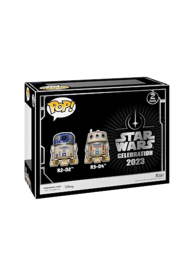 Funko Pop Sw Celebration 2023 R2-d2 And R5-d4